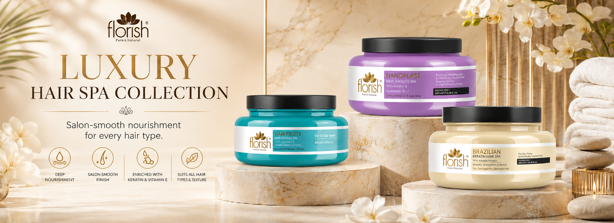Luxury Hair Spa Collection