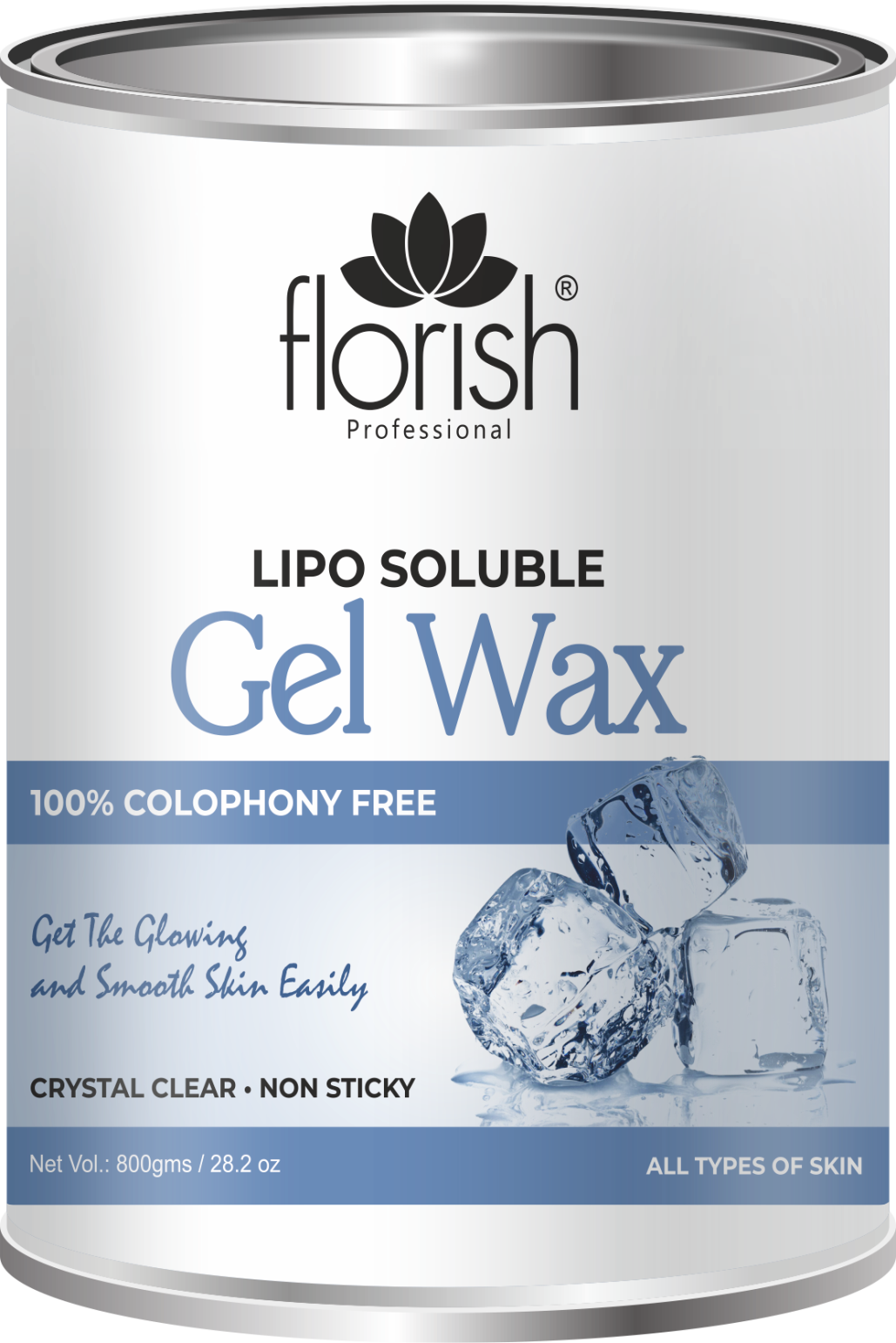 Lipo Soluble Gel Wax (Crystal Clear)
