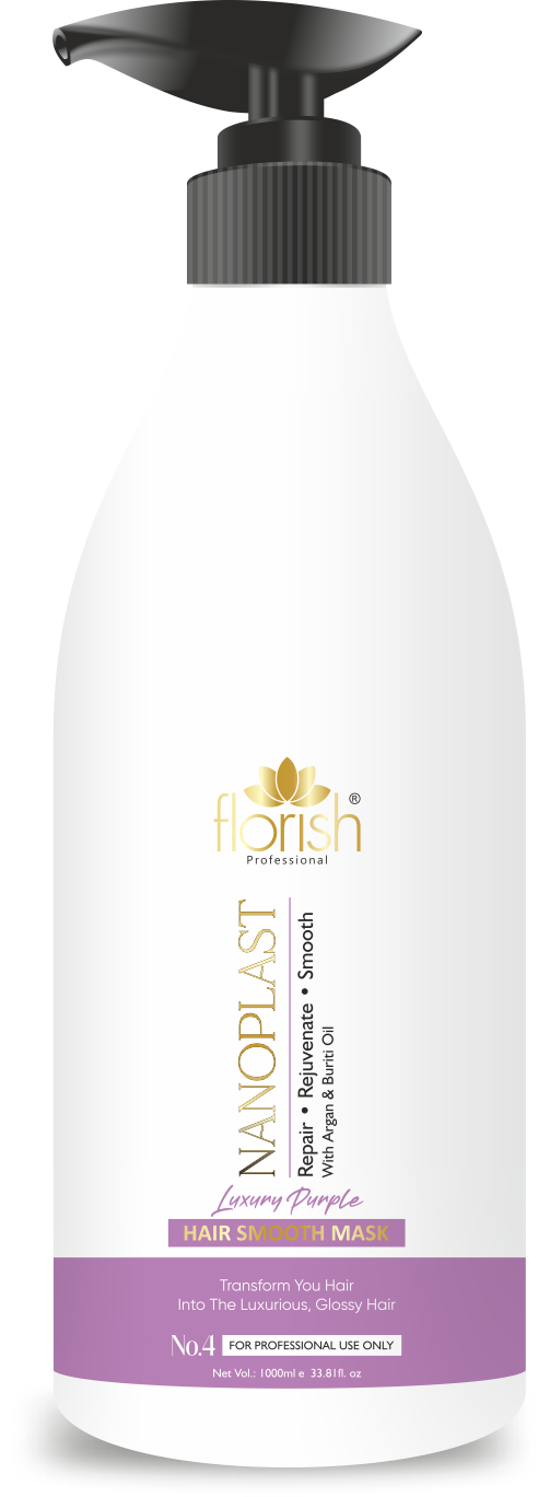 Nanoplast Luxury Purple Hair Smooth Mask No.4 (1L)